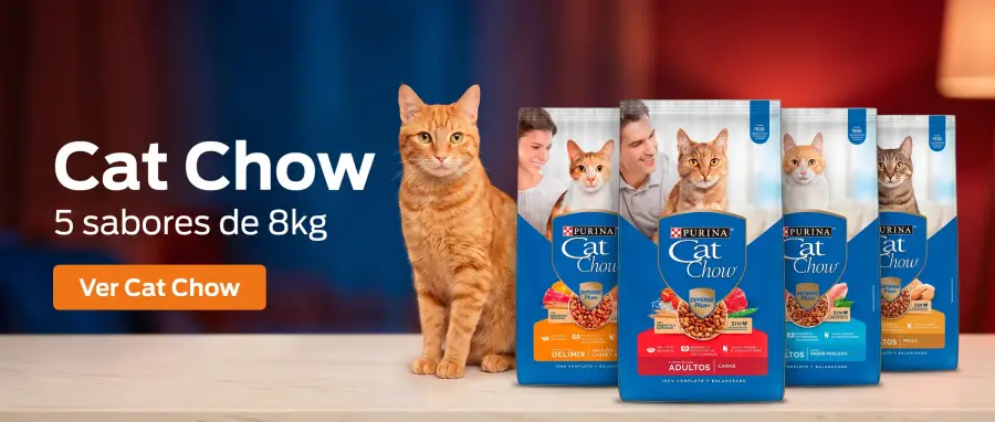 Cat Chow, 5 sabores de 8kg.